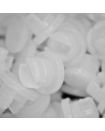 20mm Lyophilization Stoppers 2-Pronged Clear Silicone Gel