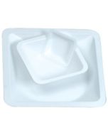 Disposable Polystyrene Weigh Boats - White (Qty. 100)