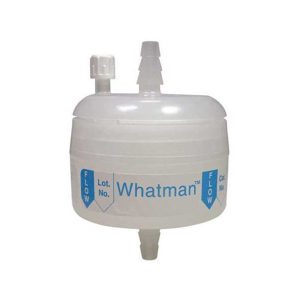 1.0 Micron Whatman 6705-7500 Polycap SPF 75 Polyethersulfone Membrane Capsule Filter with SB Inlet and Outlet 60 psi Maximum Pressure 